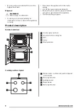 Предварительный просмотр 6 страницы Zanussi ZCG43330BA User Manual