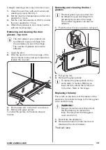 Preview for 19 page of Zanussi ZCG43330BA User Manual