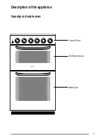 Preview for 5 page of Zanussi ZCG5000/ZCG5001 User Manual