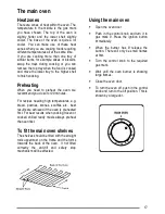 Preview for 17 page of Zanussi ZCG5000/ZCG5001 User Manual