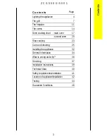 Предварительный просмотр 3 страницы Zanussi ZCG5000 Instruction Booklet