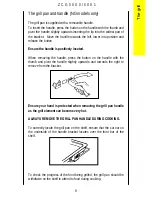 Предварительный просмотр 9 страницы Zanussi ZCG5000 Instruction Booklet