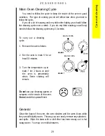 Предварительный просмотр 29 страницы Zanussi ZCG5000 Instruction Booklet