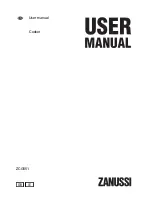 Zanussi ZCG551GNC User Manual preview