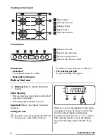 Preview for 6 page of Zanussi ZCG551GNC User Manual