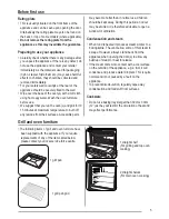 Предварительный просмотр 5 страницы Zanussi ZCG561 User Manual