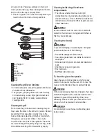 Preview for 13 page of Zanussi ZCG561 User Manual