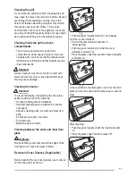 Предварительный просмотр 17 страницы Zanussi ZCG563 User Manual