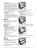 Preview for 15 page of Zanussi ZCG563FW Manual