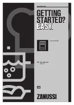 Zanussi ZCG61026XA User Manual preview