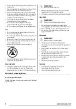 Preview for 6 page of Zanussi ZCG61246XA User Manual