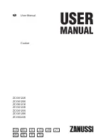 Zanussi ZCG62226 User Manual предпросмотр