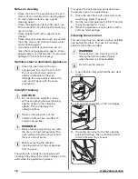 Предварительный просмотр 18 страницы Zanussi ZCG62226 User Manual