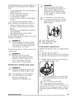 Предварительный просмотр 23 страницы Zanussi ZCG62226 User Manual