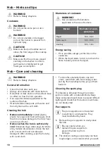 Предварительный просмотр 10 страницы Zanussi ZCG62256 User Manual