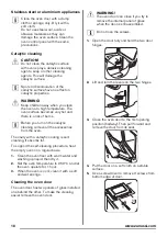 Предварительный просмотр 18 страницы Zanussi ZCG62256 User Manual