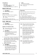 Preview for 7 page of Zanussi ZCG63040BA User Manual