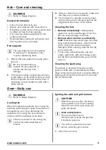 Preview for 9 page of Zanussi ZCG63040BA User Manual