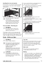 Preview for 11 page of Zanussi ZCG63040BA User Manual