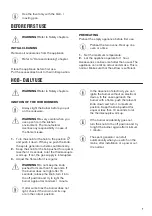 Preview for 7 page of Zanussi ZCG63040WA User Manual