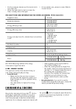 Preview for 23 page of Zanussi ZCG63040WA User Manual