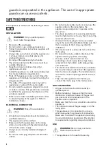 Preview for 4 page of Zanussi ZCG63050WA User Manual