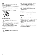 Preview for 6 page of Zanussi ZCG63200WA User Manual