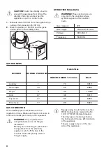 Preview for 22 page of Zanussi ZCG63200WA User Manual