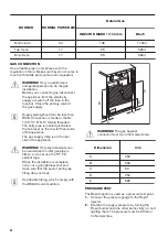 Preview for 24 page of Zanussi ZCG63260BE User Manual