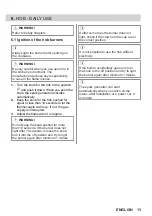 Preview for 13 page of Zanussi ZCG63260XE User Manual