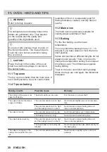 Preview for 20 page of Zanussi ZCG63260XE User Manual