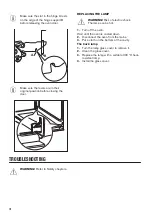 Предварительный просмотр 18 страницы Zanussi ZCG64396XA User Manual