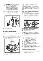 Предварительный просмотр 23 страницы Zanussi ZCG64396XA User Manual