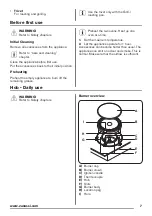 Предварительный просмотр 7 страницы Zanussi ZCG669GW User Manual