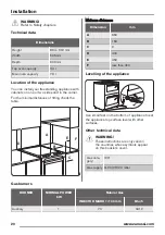 Предварительный просмотр 20 страницы Zanussi ZCG669GW User Manual