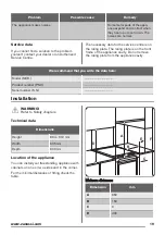 Предварительный просмотр 19 страницы Zanussi ZCG66AGW User Manual