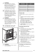 Предварительный просмотр 21 страницы Zanussi ZCG66AGW User Manual