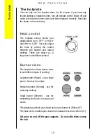 Предварительный просмотр 10 страницы Zanussi ZCG7550 Instruction Booklet