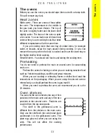 Предварительный просмотр 13 страницы Zanussi ZCG7550 Instruction Booklet