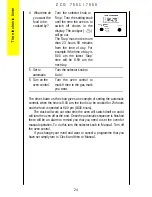 Предварительный просмотр 24 страницы Zanussi ZCG7550 Instruction Booklet