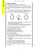 Предварительный просмотр 26 страницы Zanussi ZCG7550 Instruction Booklet