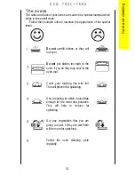 Предварительный просмотр 31 страницы Zanussi ZCG7550 Instruction Booklet