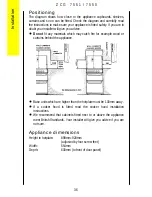 Предварительный просмотр 36 страницы Zanussi ZCG7550 Instruction Booklet