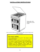 Предварительный просмотр 43 страницы Zanussi ZCG7550 Instruction Booklet