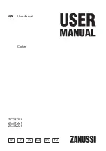 Предварительный просмотр 1 страницы Zanussi ZCG91206 User Manual