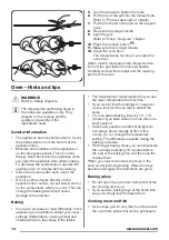 Предварительный просмотр 14 страницы Zanussi ZCG91206 User Manual