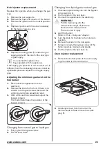 Предварительный просмотр 23 страницы Zanussi ZCG91206 User Manual