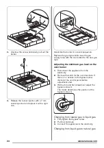 Предварительный просмотр 24 страницы Zanussi ZCG91206 User Manual