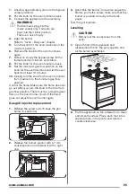 Предварительный просмотр 25 страницы Zanussi ZCG91206 User Manual