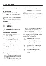 Preview for 8 page of Zanussi ZCG91236XA User Manual